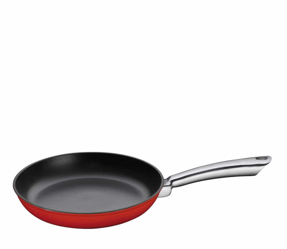 Küchenprofi gietijzeren koekenpan 24cm rood