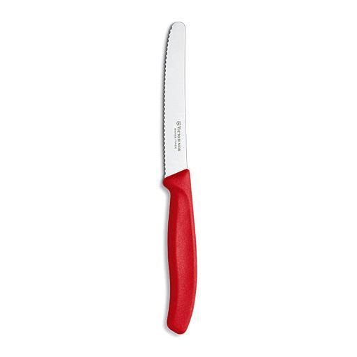 Tafelmes met rood heft Victorinox