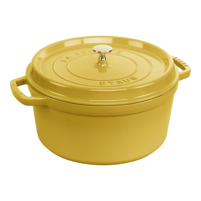 Staub braadpan 28cm geel