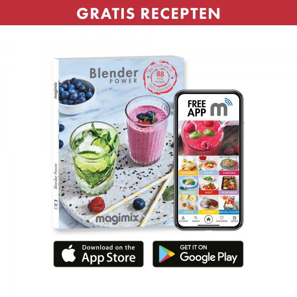 Blender Power-4 mat chroom Magimix - Afbeelding 5