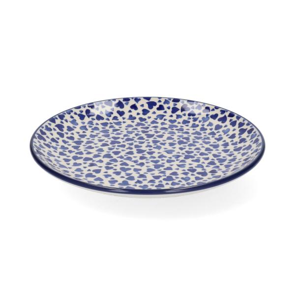 Bord plat 25,5cm Dancing Hearts Bunzlau Castle - Afbeelding 3