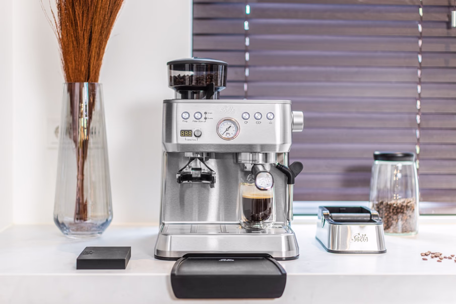 Solis Grind and Infuse Perfetta RVS (met gratis uitklopbak t.w.v. 49,99) - Afbeelding 3