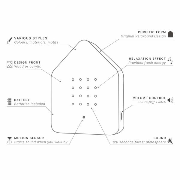 Zwitscherbox White Relaxound - Afbeelding 6