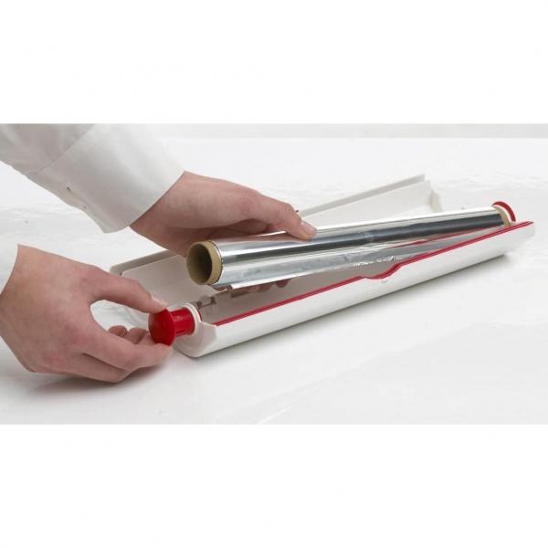 Folierolhouder Click&Cut wit-rood Emsa - Afbeelding 4