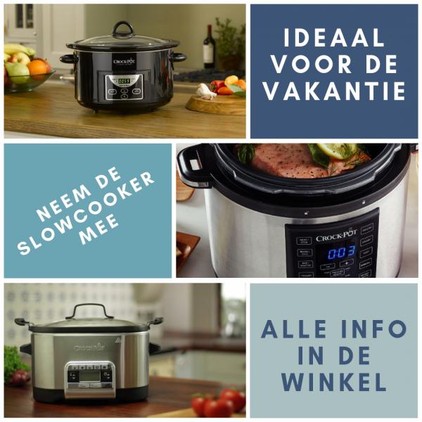 Slowcooker 4.7 ltr.tijdklok Crockpot - Afbeelding 8