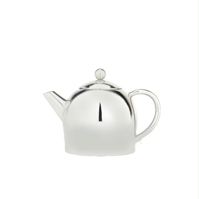 Theepot Minuet 0.5 ltr dubbelwandig chroom Bredemeijer - Afbeelding 2