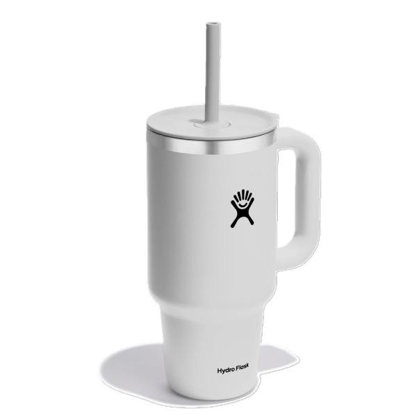 All Around Travel Tumbler 946 ml White Hydro Flask - Afbeelding 4