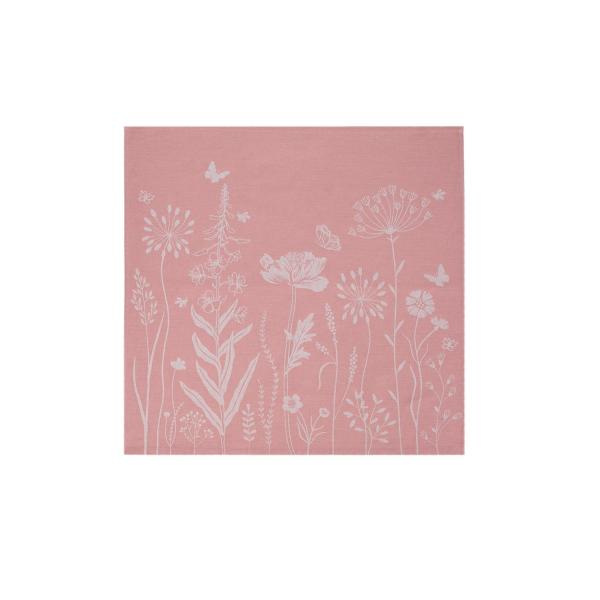 Theedoek Wild Flowers Pink Bunzlau Castle - Afbeelding 3