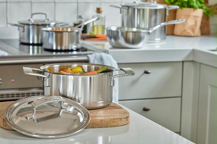 Kookpan 24cm Silver-7 Demeyere - Afbeelding 5