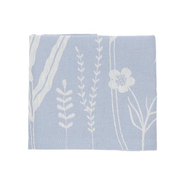 Theedoek Wild Flowers Grey-Blue Bunzlau Castle - Afbeelding 3