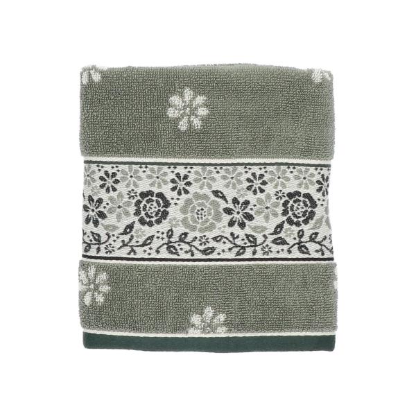 Handdoek Belle Fleur Dark Green Bunzlau Castle - Afbeelding 2