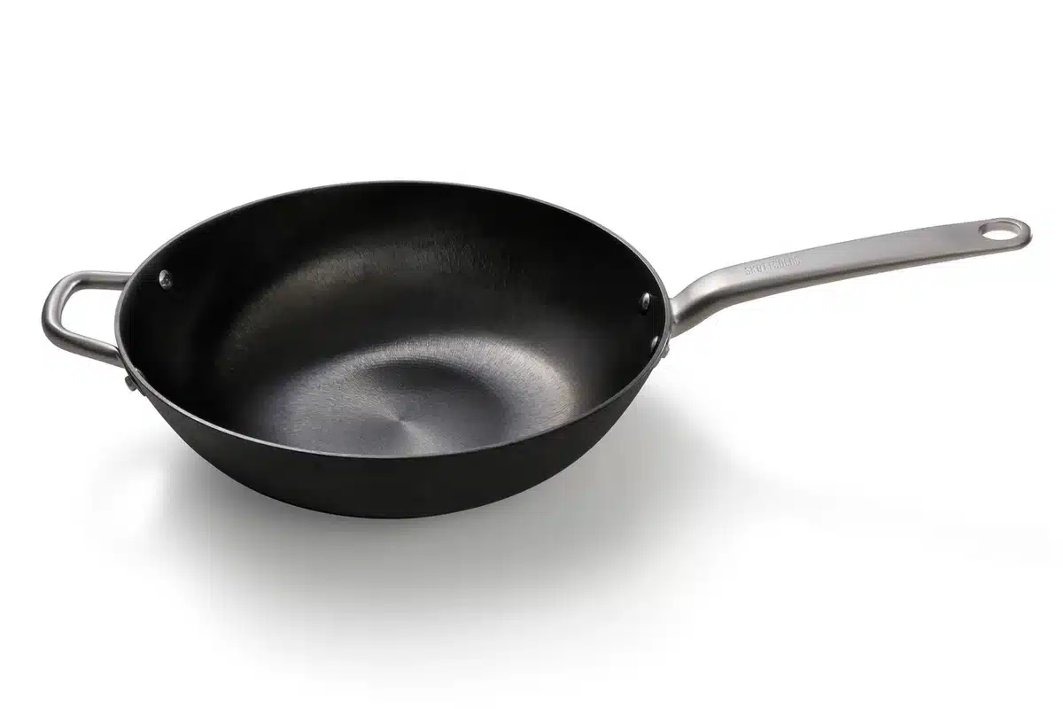Skottsberg gietijzeren wok 34cm