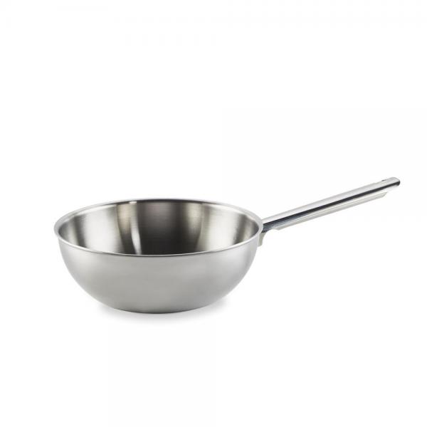 Wok 24cm met steel Triply Habonne