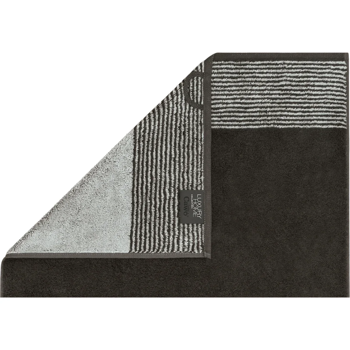 Wasdoek - Two Tone - Set van 6 - Basalt - 30-30 cm - Afbeelding 9