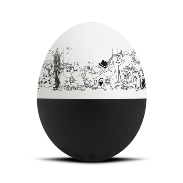 Piepei Moomin zwart-wit Brainstream - Afbeelding 3