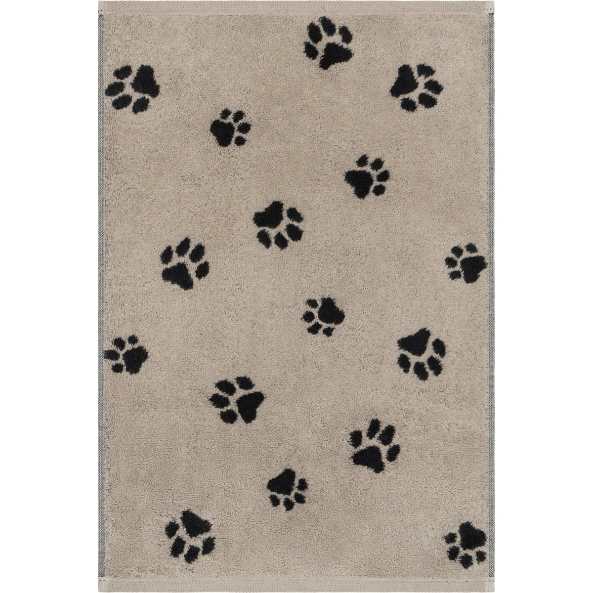 3 x Handdoeken Paws Zwart-Beige 50x100 cm - Afbeelding 6
