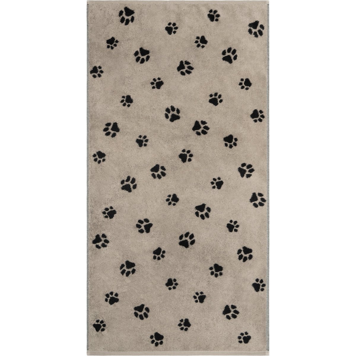3 x Handdoeken Paws Zwart-Beige 50x100 cm - Afbeelding 5