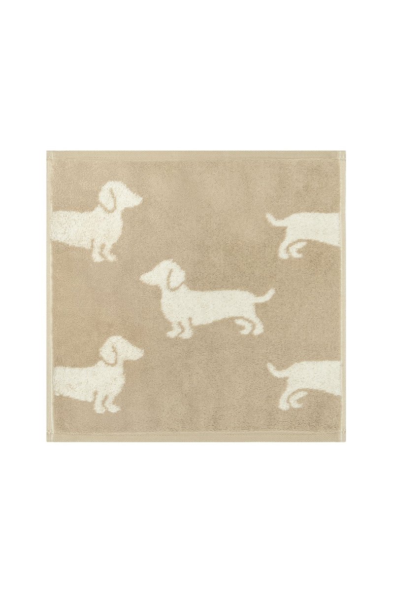 3 x Handdoeken Dogs Naturel-Beige 50x100 cm - Afbeelding 5