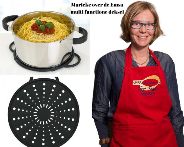 Spatdeksel 26cm Antraciet Emsa - Afbeelding 6