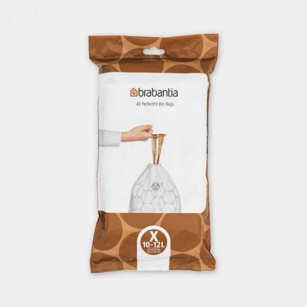 Vuilniszakken Code-X 12ltr. 40st. Brabantia - Afbeelding 2