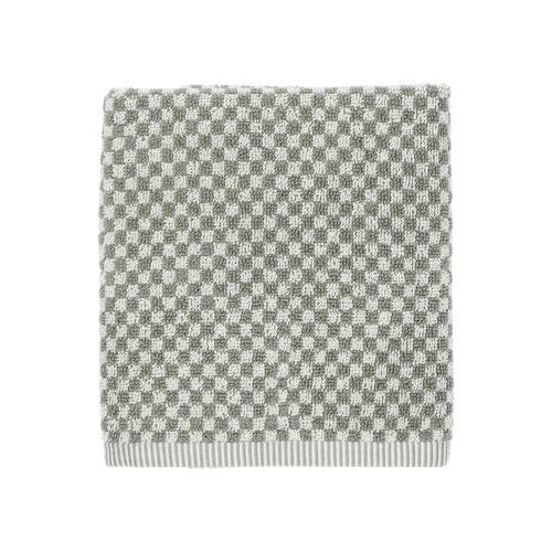 Handdoek Small Check Dark Green Bunzlau Castle