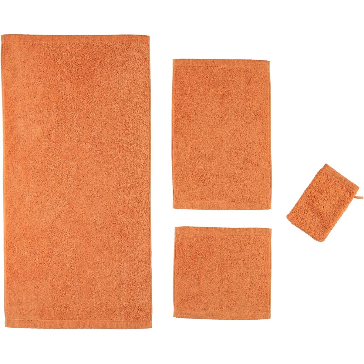 Lifestyle Uni Handdoeken 3 stuks - Mandarine 50x100 cm - Afbeelding 4