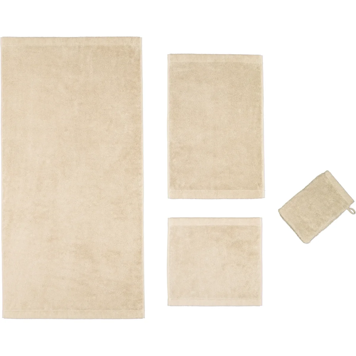 Lifestyle Uni Handdoeken 3 stuks - Linen 50x100 cm - Afbeelding 4