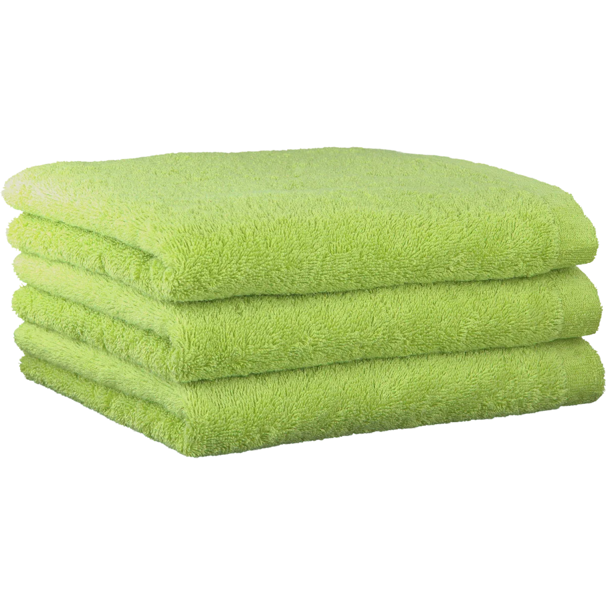 Lifestyle Uni Handdoeken 3 stuks - Pistache 50x100 cm - Afbeelding 2