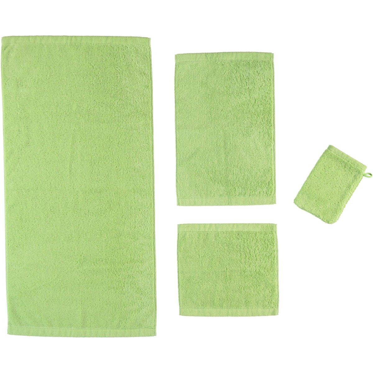 Lifestyle Uni Douchelaken 1 stuks - Pistache 70x140 cm - Afbeelding 4