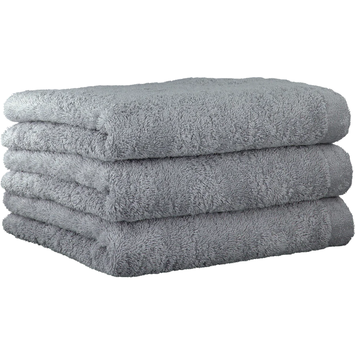 Lifestyle Uni Handdoeken 3 stuks - Platin 50x100 cm - Afbeelding 2