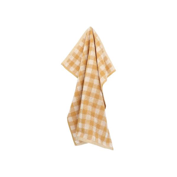 Handdoek Check Yellow Bunzlau Castle - Afbeelding 3