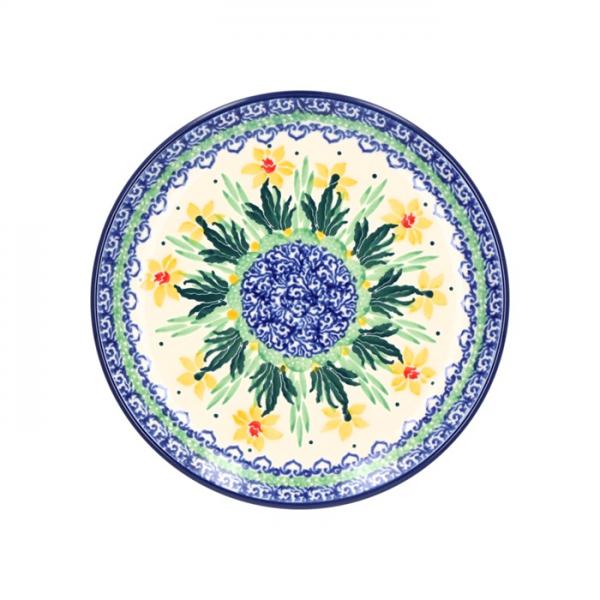 Bordje* gebak 16cm Dancing Daffodils Bunzlau Castle - Afbeelding 2