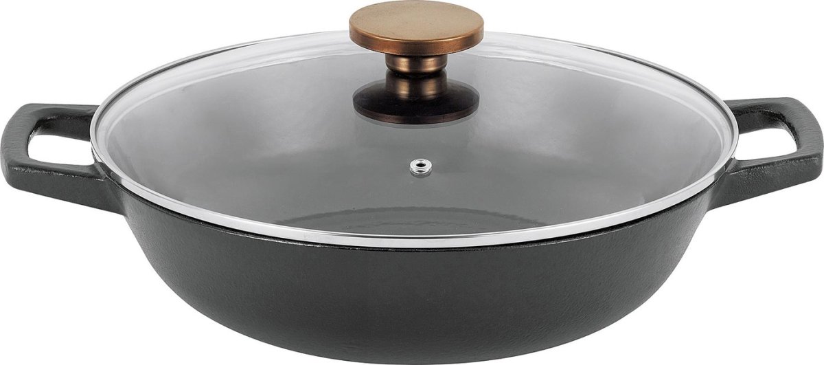 Beka Nori wok 30cm gietijzer - Afbeelding 3