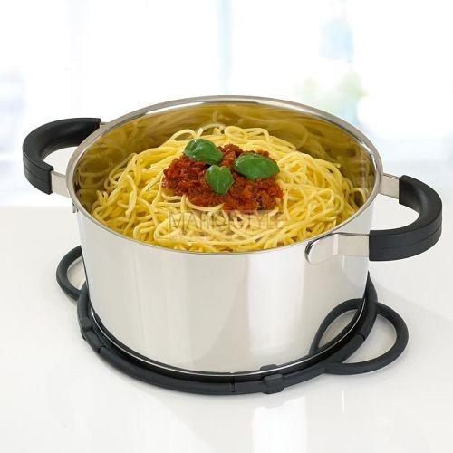 Spatdeksel 26cm Antraciet Emsa - Afbeelding 4