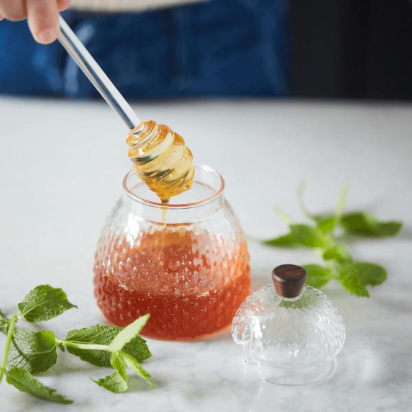 Honingpot met honinglepel Point Virgule - Afbeelding 3