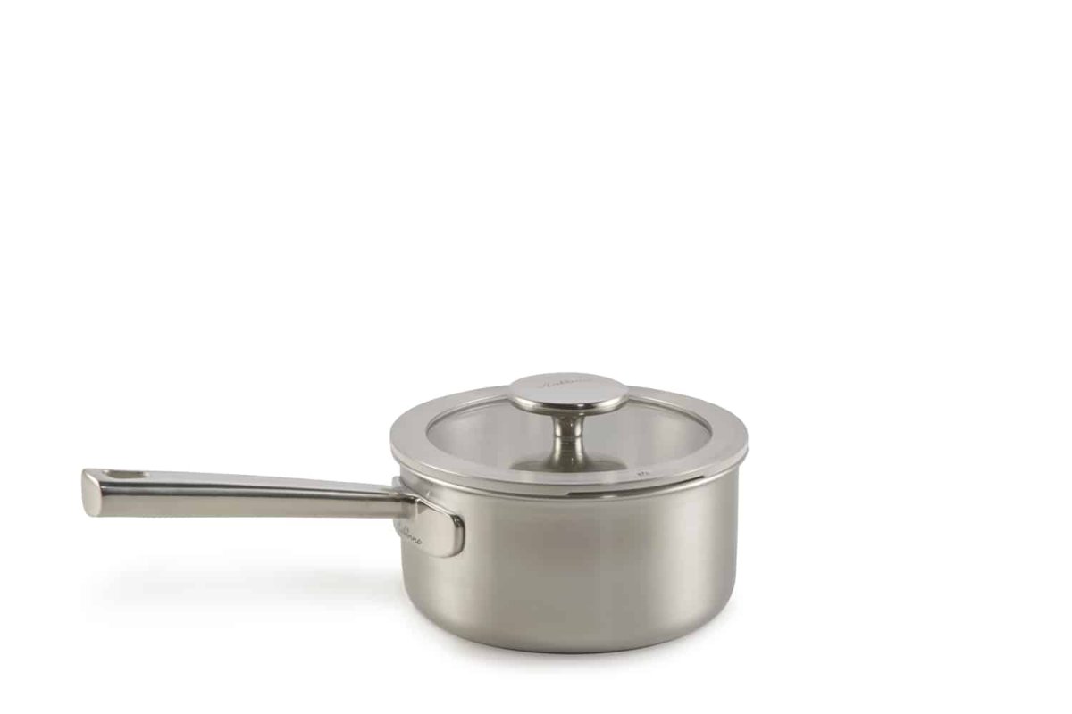 Habonne Allure steelpan met deksel 16cm downdraft