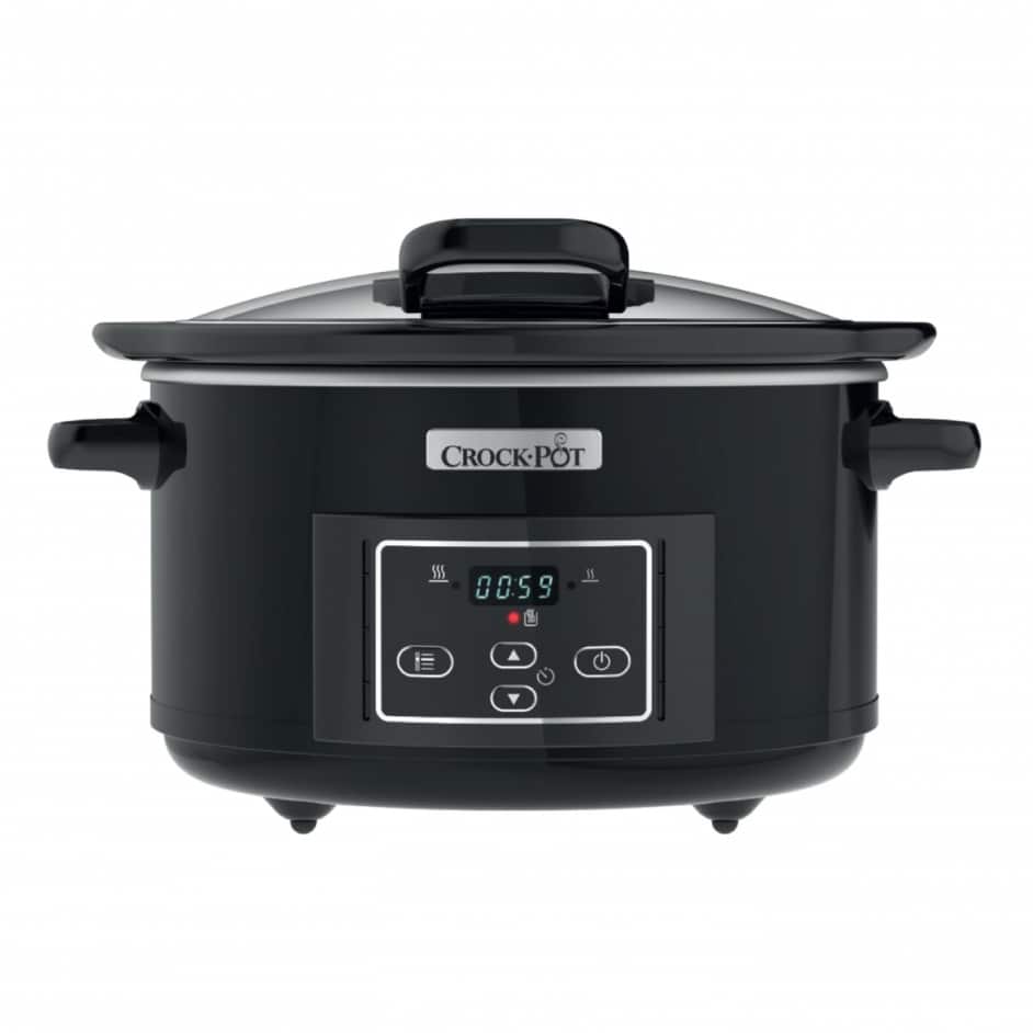 CROCK-POT KLAPDEKSEL SLOWCOOKER BLACK 4,7L (CR052)