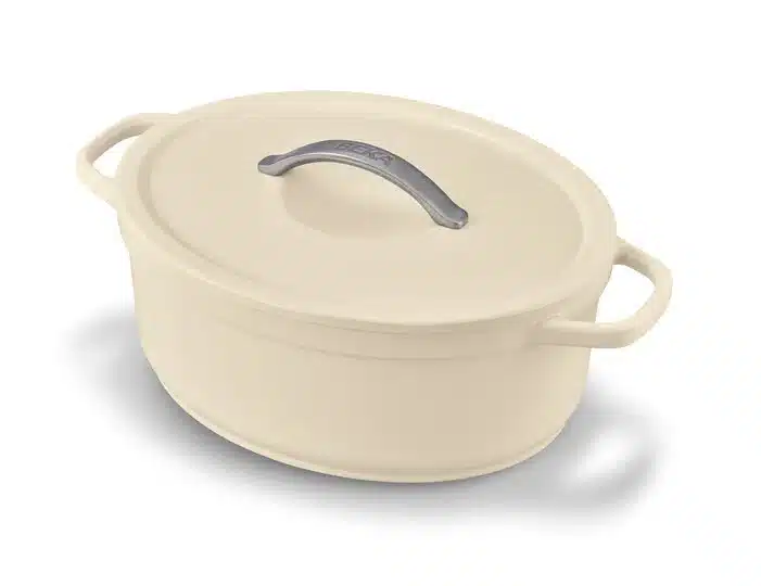 Beka Plume braadpan lichtgewicht 31cm beige ovaal - Afbeelding 2