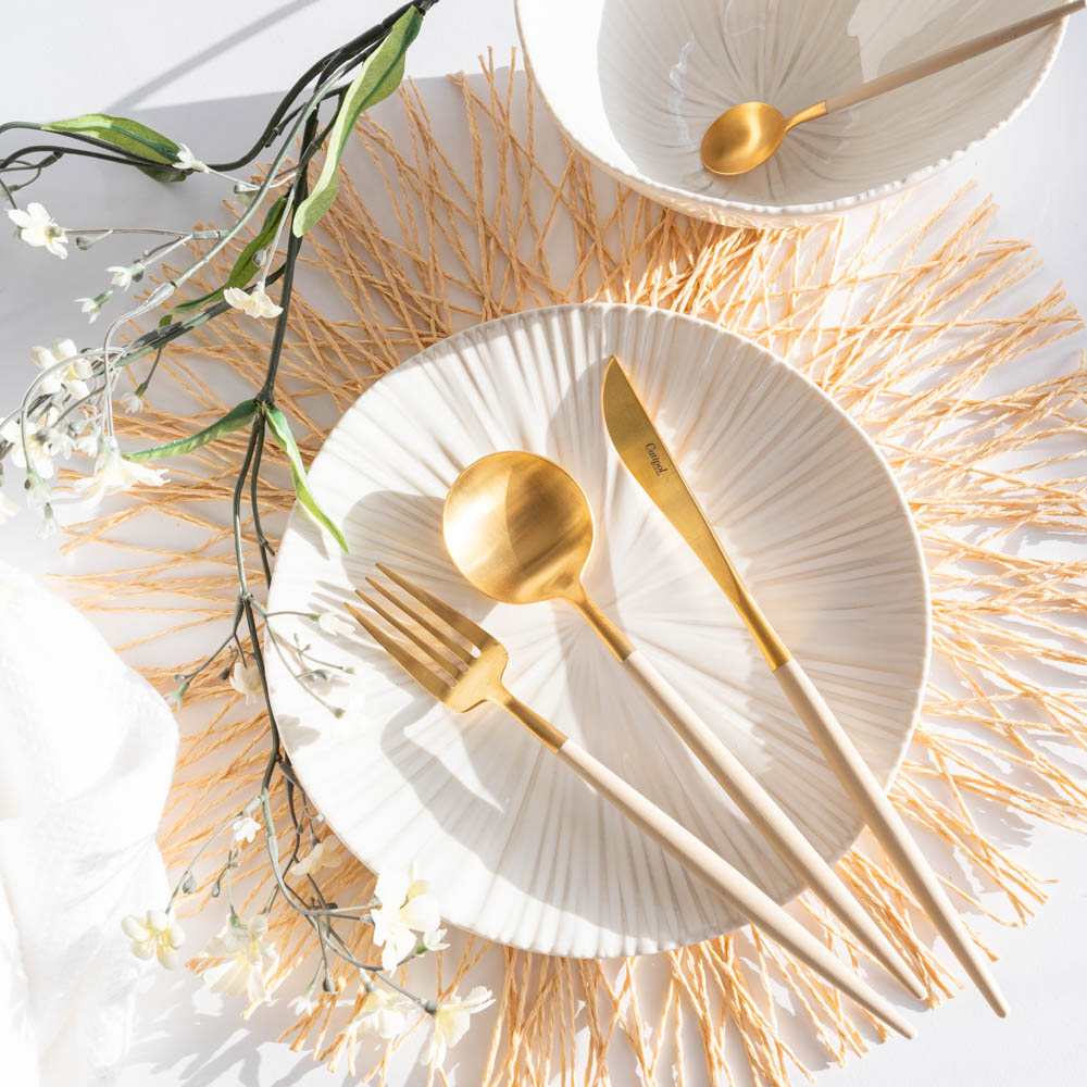 Goa – Goud/Ivoor – Bestek // Cutipol - Afbeelding 2