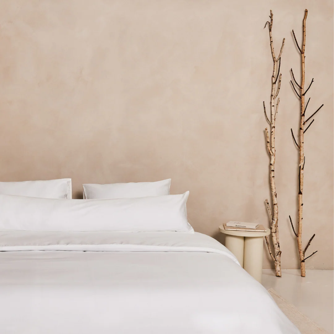 Overtrek Met Rits Dromerig Wit - Katoen Satijn - Afbeelding 9