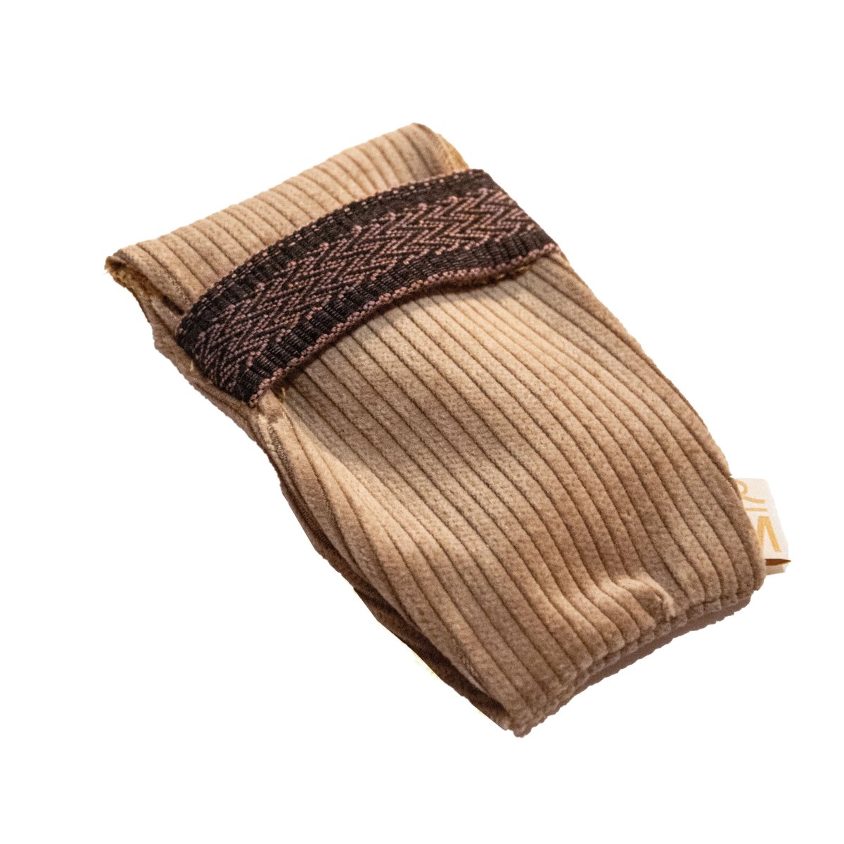 Vegan safety razor pouch corduroy - Afbeelding 2