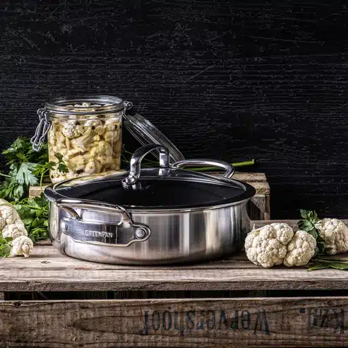 Greenpan Premiere hapjespan 26cm met 2 grepen - Afbeelding 3