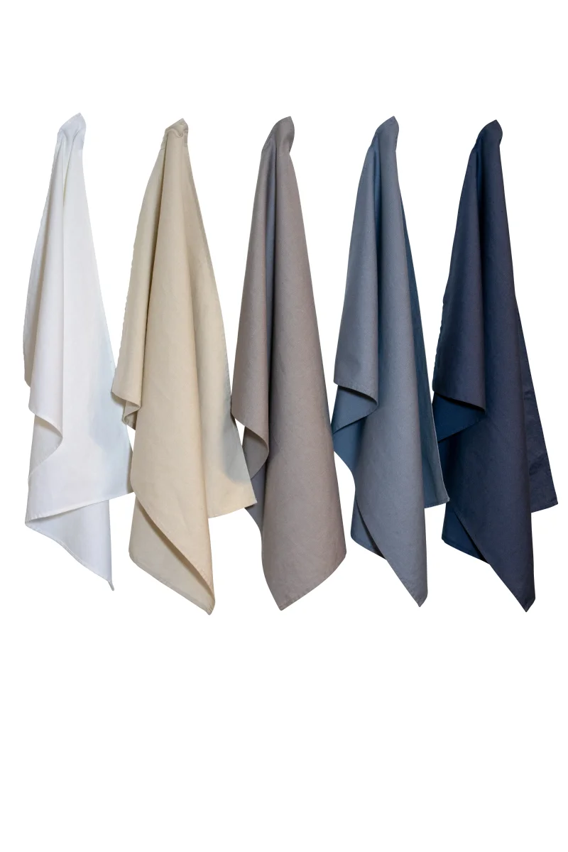 Theedoek Linnen/Katoen White - Afbeelding 3