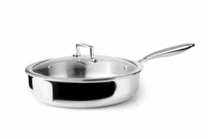 Ibili hapjespan met deksel tri-ply - Afbeelding 2