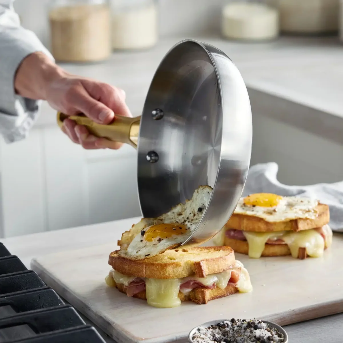 Greenpan Padova Stainless steel 2 delige koekenpannenset - Afbeelding 5