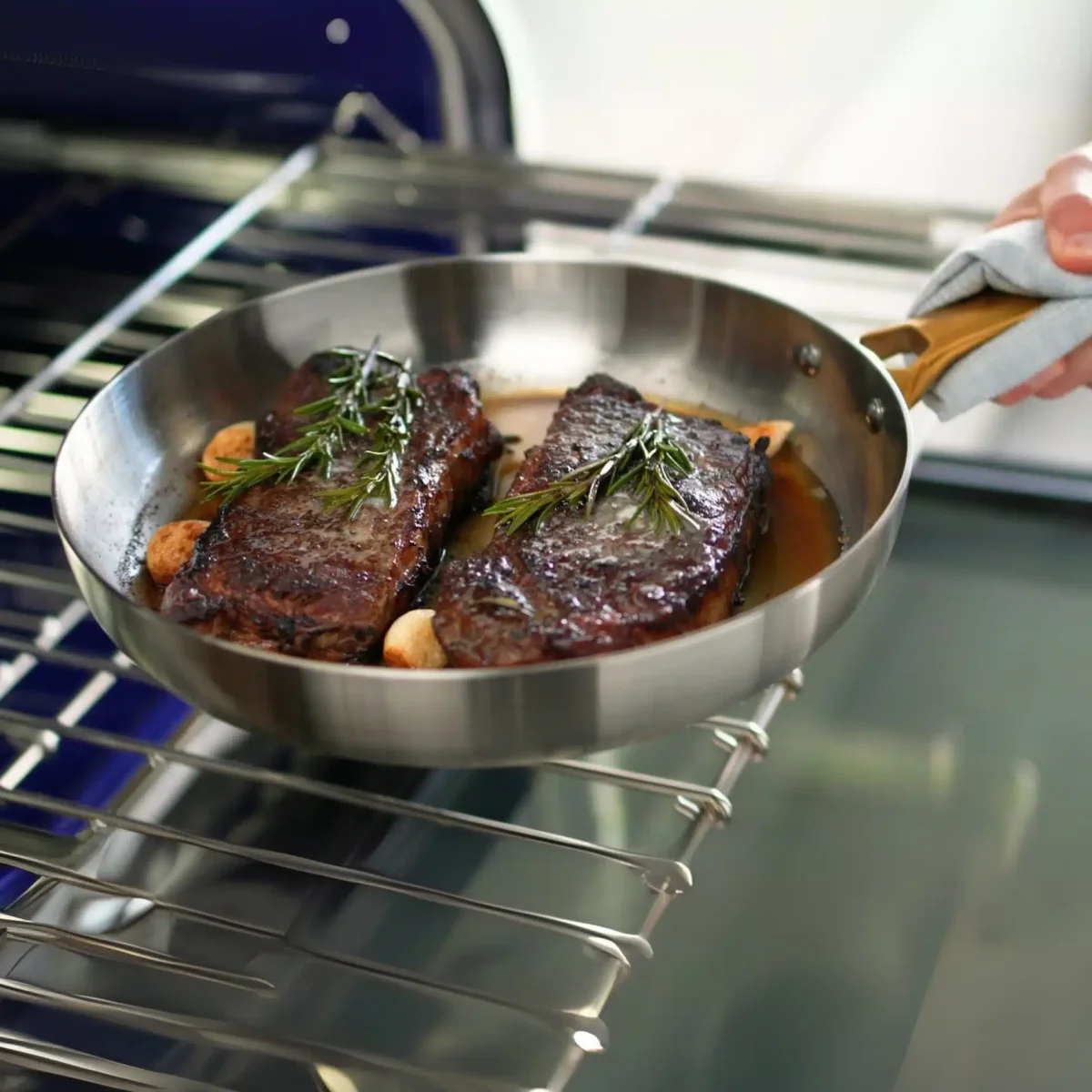 Greenpan Padova Stainless steel 2 delige koekenpannenset - Afbeelding 4