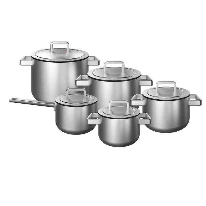 Koqi Uma 5 delige pannenset downdraft - Afbeelding 2