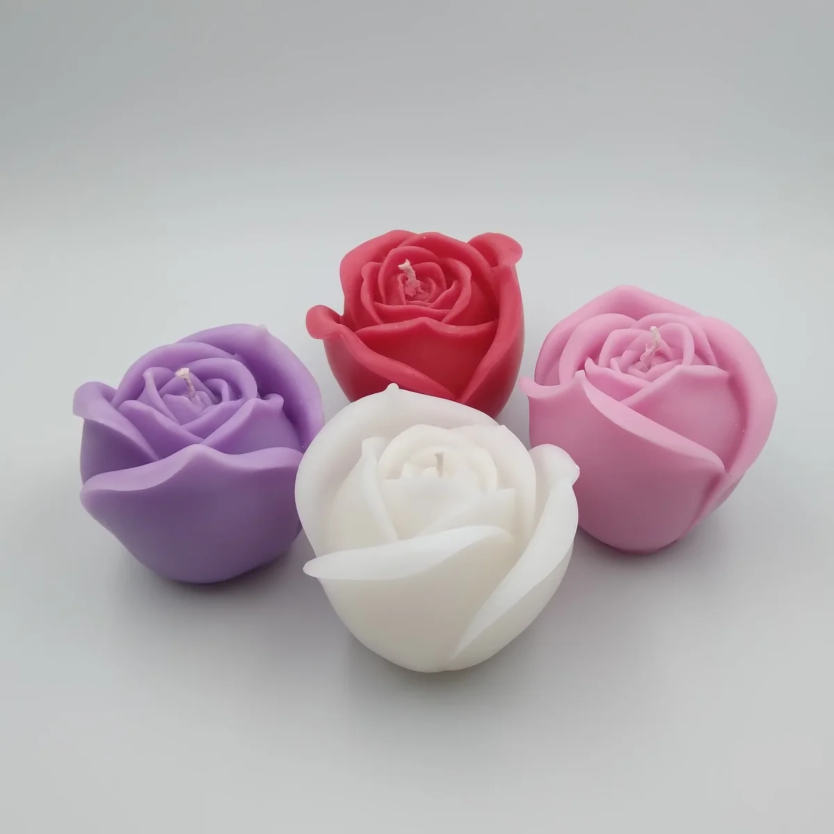 Kaars roos - Afbeelding 2