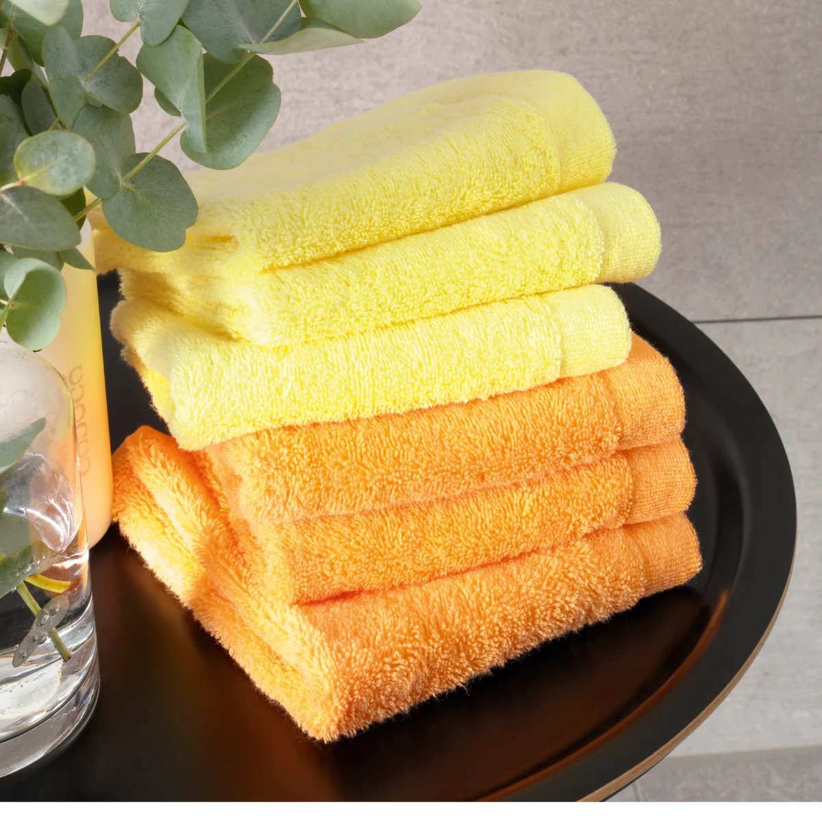 Lifestyle Uni Handdoeken 3 stuks - Apricot 50x100 cm - Afbeelding 3