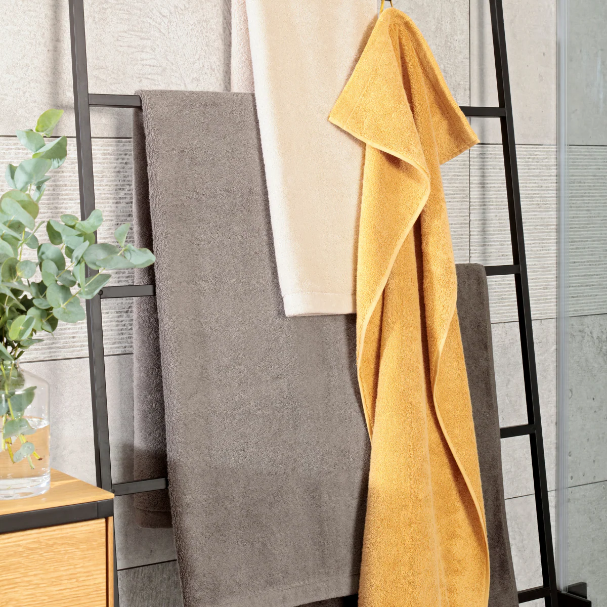 Lifestyle Uni Handdoeken 3 stuks - Scotch 50x100 cm - Afbeelding 4